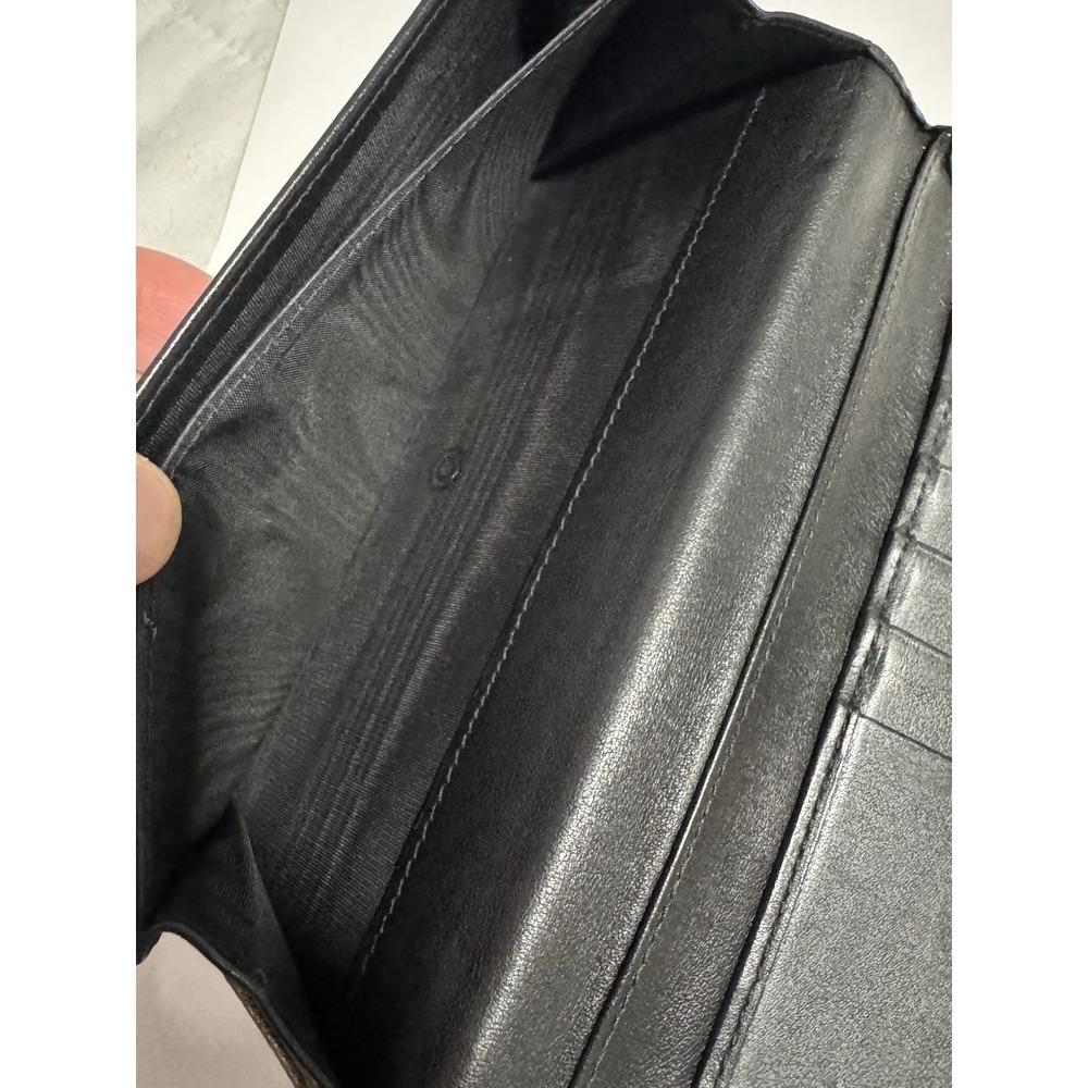 Authentic Dolce & Gabbana Leopard Print Long Wallet 7.5" X 4" - Picture 7 of 8